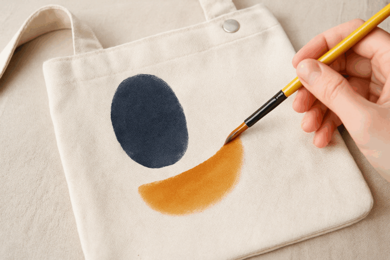 Tingimento com pincel