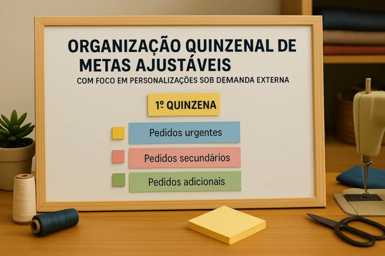 Organização Quinzenal de Metas Ajustáveis